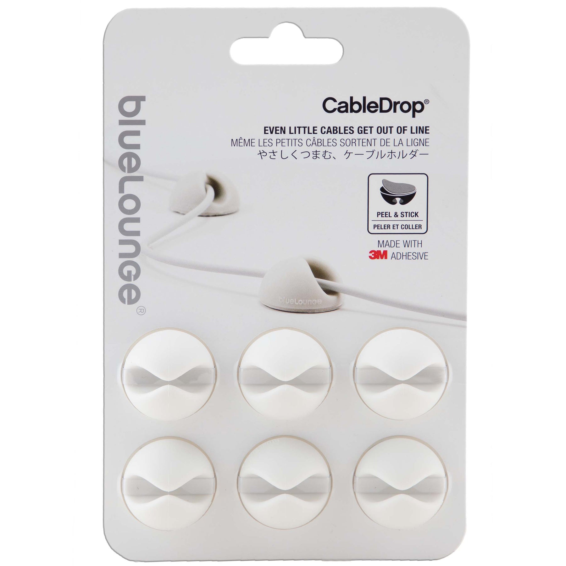 Cable Organizer Cord Holder Drop Clips Management Adhesive Manager Phone  Mini Clip for Wire Sticky cabledrop Wall Stopper Keeper Table sorter  Multipurpose Catch Desk Suction Cup - Pack of 26 White 